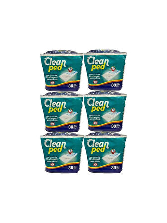Cleanped 60 x 90 6 Paket Yatak Koruyucu Hasta Altı Bezi