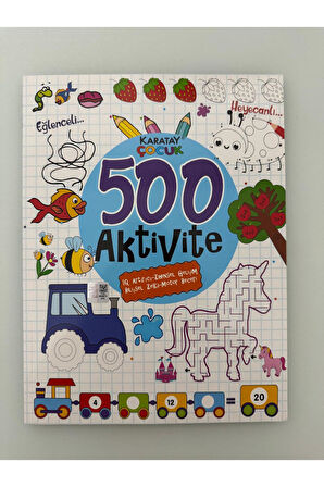 500 Aktivite Eğitici Öğretici Oyun Defteri