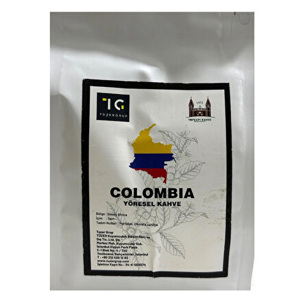 Aarabika Espresso Colombia Çekirdek Kahve 250gr