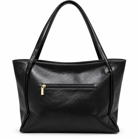 Kadın Fularlı Fermuarlı Kapamalı Shopper El Ve Omuz Çantası