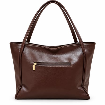 Kadın Fularlı Fermuarlı Kapamalı Shopper El Ve Omuz Çantası