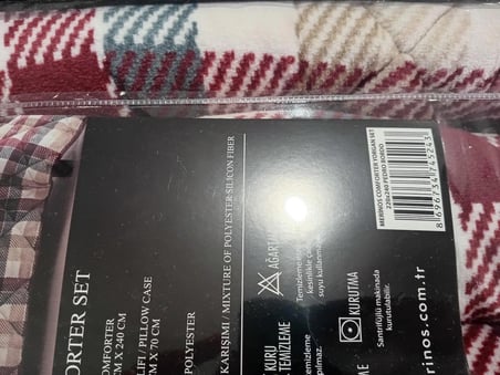 Merinos Comforter Çift Kişilik Yorgan Set / 220x240 / Çeyiz / Yorgan /Set