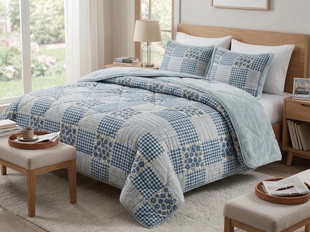 Merinos Comforter Çift Kişilik Yorgan Set / 220x240 / Çeyiz / Yorgan /Set