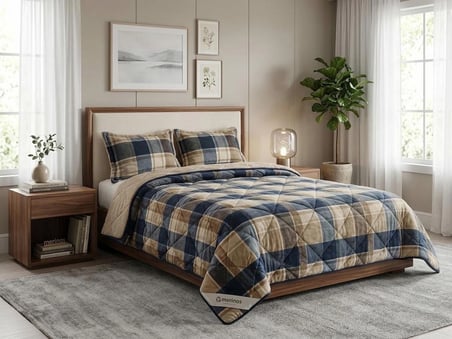 Merinos Comforter Çift Kişilik Yorgan Set / 220x240 / Çeyiz / Yorgan /Set