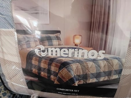 Merinos Comforter Çift Kişilik Yorgan Set / 220x240 / Çeyiz / Yorgan /Set