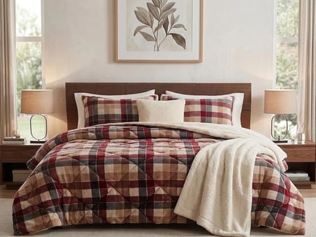Merinos Comforter Çift Kişilik Yorgan Set / 220x240 / Çeyiz / Yorgan /Set