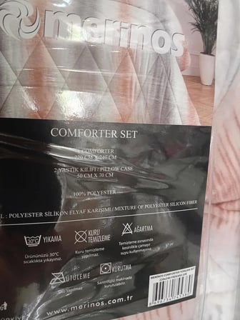 Merinos Comforter Çift Kişilik Yorgan Set / 220x240 / Çeyiz / Yorgan /Set
