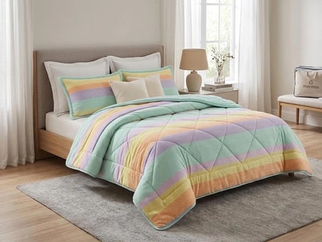 Merinos Comforter Çift Kişilik Yorgan Set / 220x240 / Çeyiz / Yorgan /Set