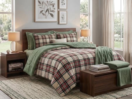 Merinos Comforter Çift Kişilik Yorgan Set / 220x240 / Çeyiz / Yorgan /Set