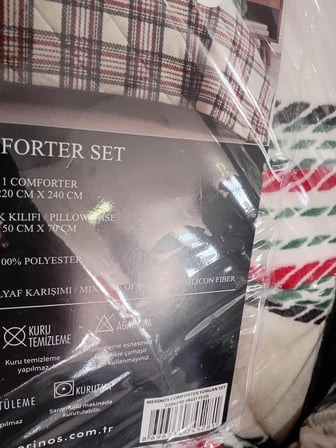 Merinos Comforter Çift Kişilik Yorgan Set / 220x240 / Çeyiz / Yorgan /Set