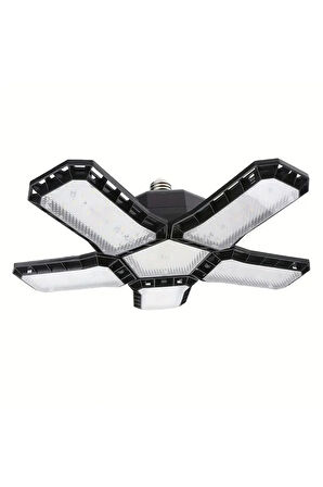 60W 5 Kanatlı Led Ampul E27 Yüksek Tavan Beyaz Renk - 6600 Lümen