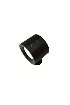 Çift Yönlü Led Aplik (Usb Type C Şarjlı) 3 Mod Renkli, Dimmerli, Kumandalı