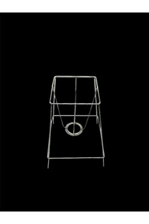 Masa Lambası İskelet Teli 3mm Paslanmaz Galvaniz Metal (2 Metre Arapuarlı Duy Dahil)