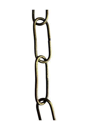 Sarkıt Avize Zinciri Antik Eskitme (1 Metre)
