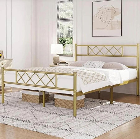 HFT HOME Metal Karyola, Çınar Metal Karyola , Ölçü ve Renk Seçenekli