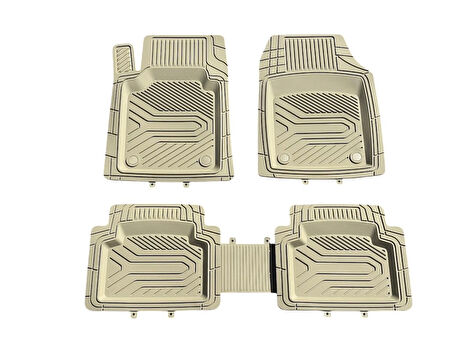 3D TİTAN BEJ OTO PASPAS UNIVERSAL