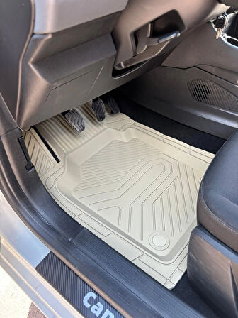 3D TİTAN BEJ OTO PASPAS UNIVERSAL