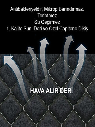 Alfa Romeo 145 2li Koltuk Minderi Terletmez Deri !