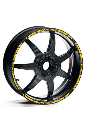 Ducati Panigale Renkli Jant Sticker Etiket Modeli.