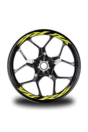 Yzf R6 Yazılı 8Li Jant İçi Yazı Sticker Etiket