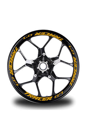 Tracer-07 Yazılı 16Lı Jant İçi Yazı Sticker Etiket
