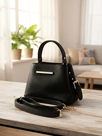 Siyah  Bayan Çanta,  Omuz Çantası , Kol Çantası 