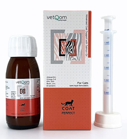 Kedi Coat Perfect – Deri ve Tüy Sağlığı – 60 ml.