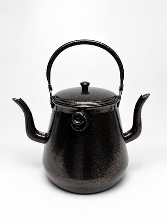 ÇOBAN DEMLİĞİ 5 LİTRE BİR TARAF SU BİR TARAF ÇAY  KAMPÇI DEMLİĞİ