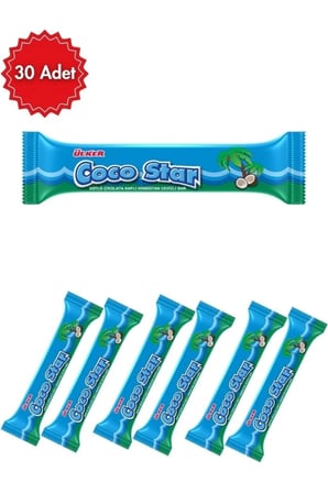 Ülker Coco Star Hindistan Cevizli Bar 25 G x 30 Adet