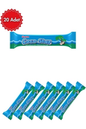 Ülker Coco Star Hindistan Cevizli Bar 25 G x 20 Adet
