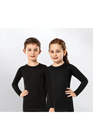Kız-erkek Çocuk Termal Üst Uzun Kollu