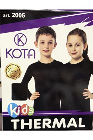 Kız-erkek Çocuk Termal Üst Uzun Kollu