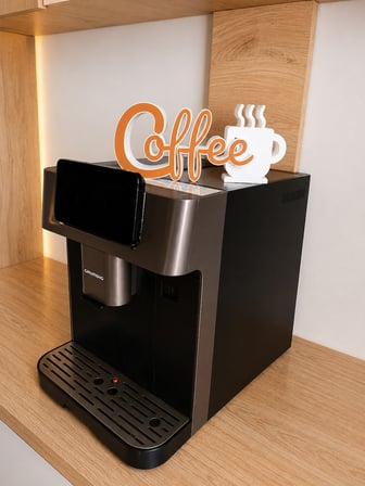 Coffee Dekoratif Masaüstü Süsü | Kahve Köşesi Dekoru | Kahve Severlere Hediye