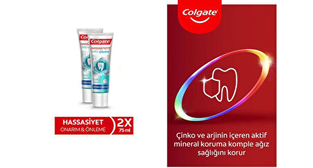 Colgate Hassasiyete Pro Çözüm Onarım Önleme 2 x 75 ml