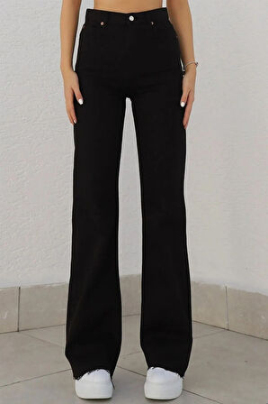 Tuff New Aideen Kadın Palazzo Salaş Jean Pantolon 2025