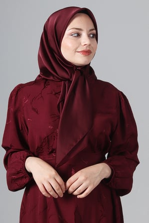 Harem Scarf Como Saten Eşarp V-24