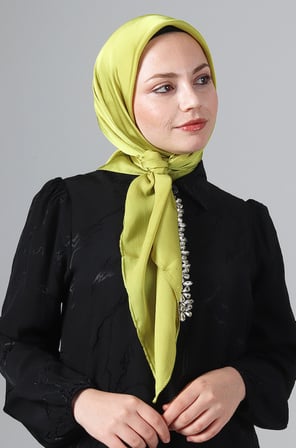 Harem Scarf Como Saten Eşarp V-54