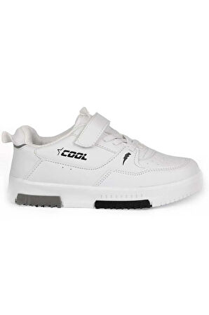 Cool Max Force Sneaker Çocuk Spor Ayakkabı Siyah Beyaz Kırmızı