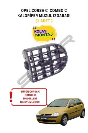 Opel Corsa C Combo C Kalorifer Havalandırma Muzul Izgarası 1 Adet