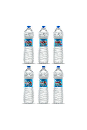 Munzur Su 1.5 LT x 6 Adet - Munzur'dan Gelen %100 Doğal Kaynak Suyu