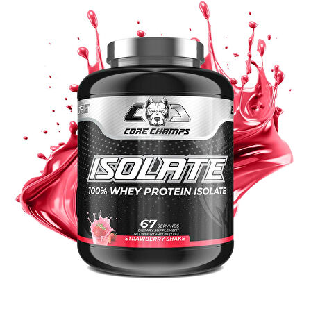 Core Champs ISOLATE(İzole) WHEY PROTEİN 2 Kg - ABD MENŞEİ