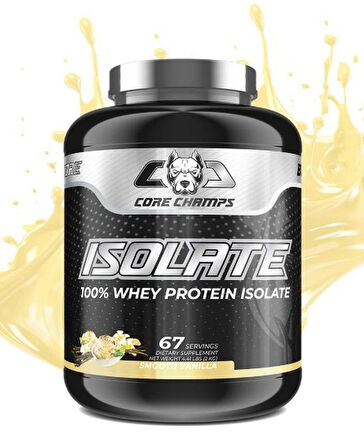 Core Champs ISOLATE(İzole) WHEY PROTEİN 2 Kg - ABD MENŞEİ