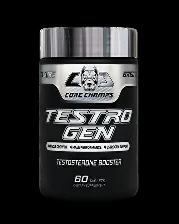 Core Champs TESTRO GEN Tribulus , Dım , Arginine , Long jack , Shilajit 60 TABLET - By Kai Greene