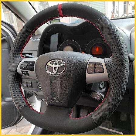 Toyota Corolla Auris 2010-2012 Araca Özel Direksiyon Kılıfı