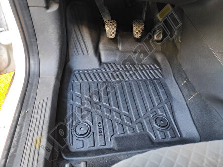 Kaiser Ford Courier 3D Havuzlu Maxi Paspas, 2014-2023 Arası