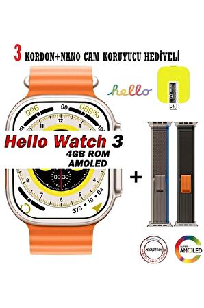 Hello Watch 3 AMOLED Akıllı Saat