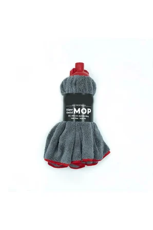 Omeyva Mikrofiber Jumbo Boy Islak Mop - 105x55 Cm. - Yedek Mop Paspas Ucu Başlığı - 5 Adet