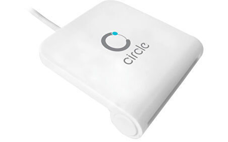 AB Circle CIR115A-01 (USB TYPE-A) Masa Üstü Akıllı Kart Okuyucu / Kodlayıcı