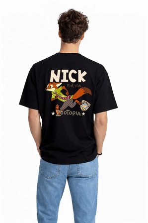 Sevgili Kombini Crazy Animal Baskılı Çift Tişört Oversize Unisex Çift Kombin Karikatür Çift Set