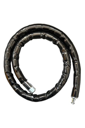 Yuma Ym-752 Motorsiklet Kilidi Anahtarlı Körüklü Siyah ( Boy : 120Cm-Çap : 22Mm )
